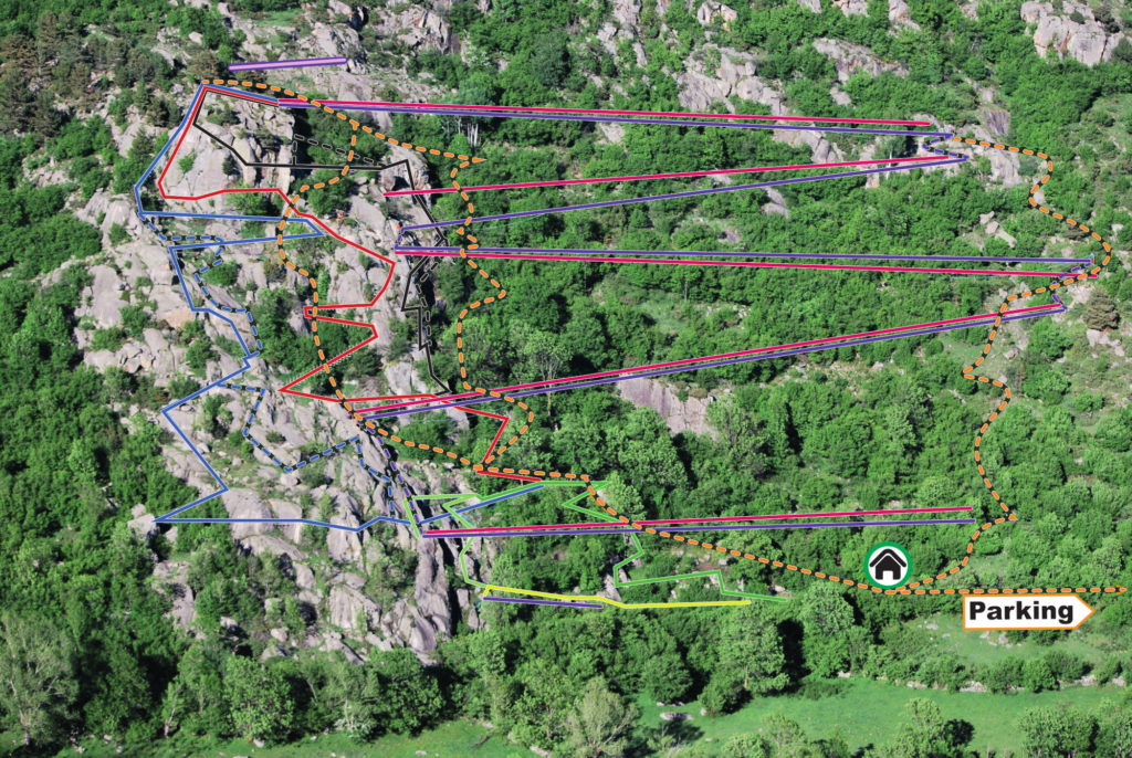 Plan des parcours 2024